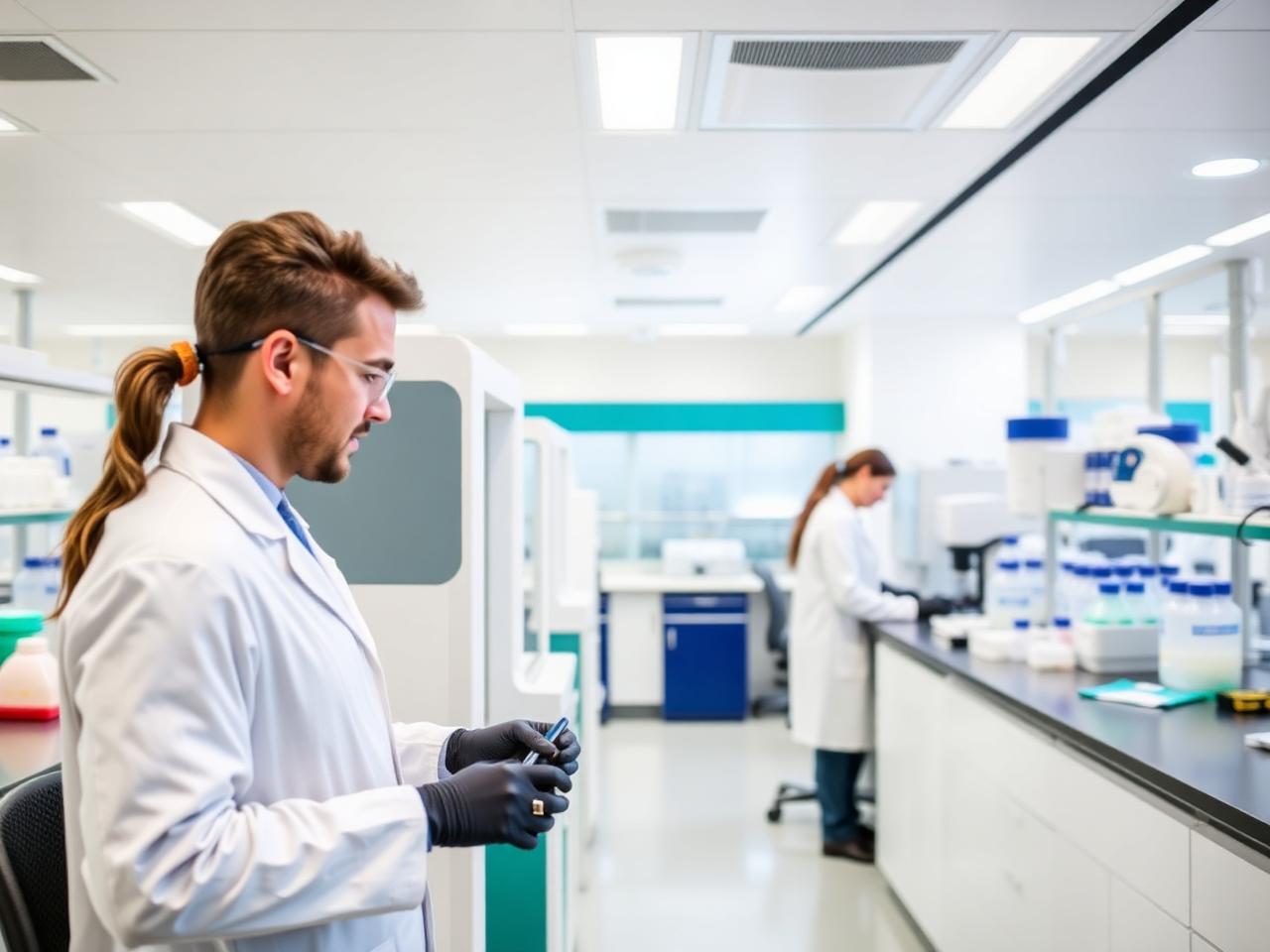PeptiCore laboratory in the United Kingdom